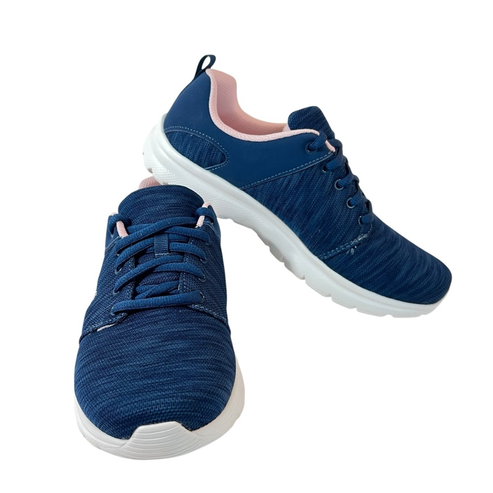 Ryka Wren Navy Mech Walking Sneakers Tennis Shoes Womens Size 6
